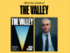 Alt text: Promotional poster for author Asher Emanuel's book The Valley, featuring the book cover alongside a portrait of the author and details of a signing event.