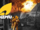 NZPFU graphic showing firefighters working at a house fire, used with a story about the union cancelling its Wellington strike during severe weather.